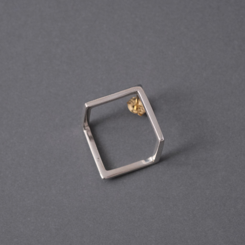 BREAK cube earring［BR2-09 Silver］ピアス