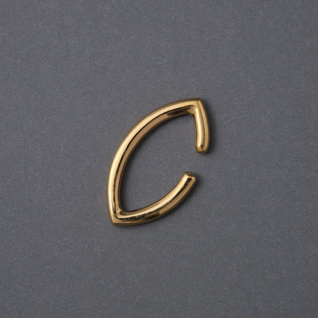 ANALYZE Leaf ear cuff［AN2-18 Gold］イヤーカフ