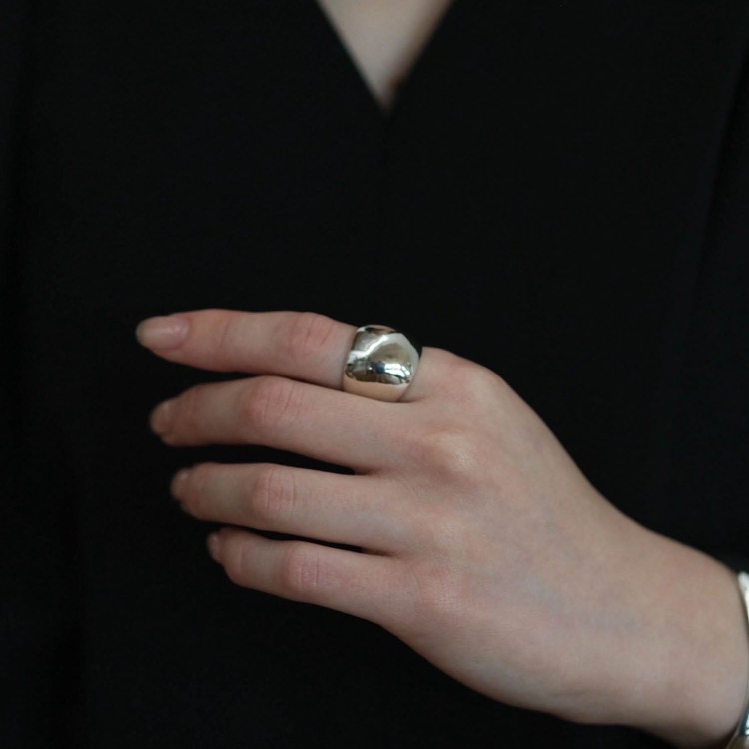 Atelier d'antan-15 Round Ring［A031252AR002 Silver］リング