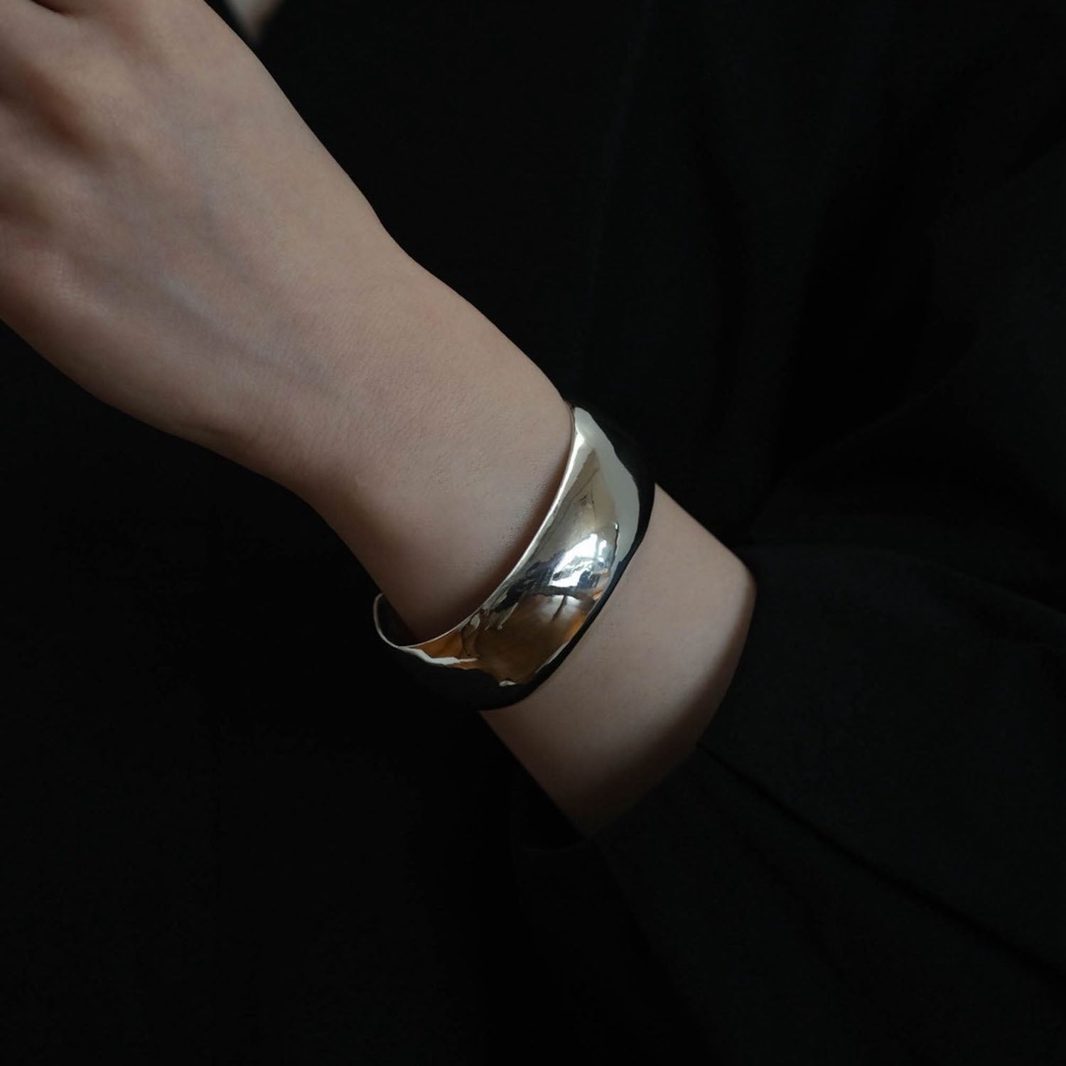 Atelier d'antan-20 Round Bangle［A031252AB005 Silver］バングル