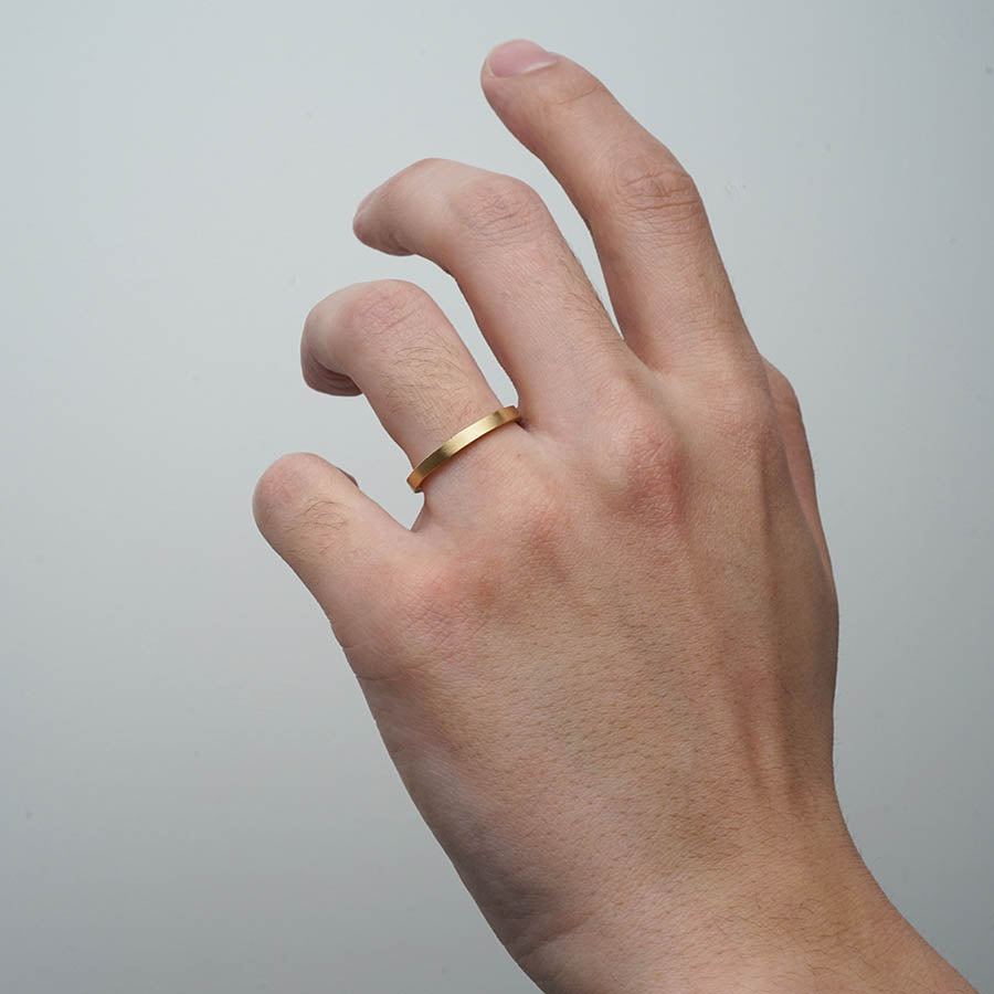 BRIDAL RING［Melt ME-3 K18YG］結婚指輪