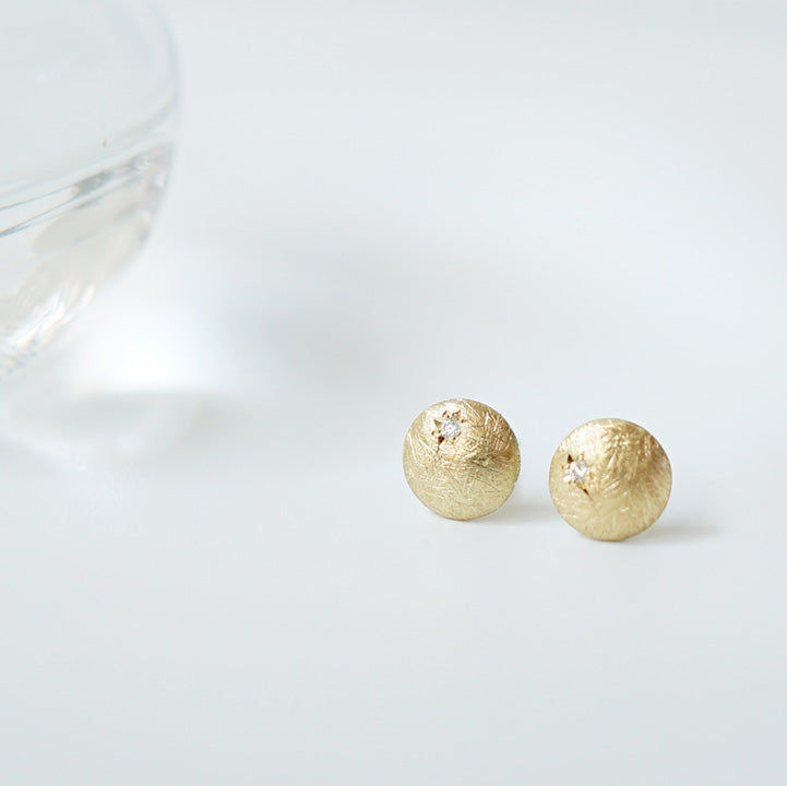 正規販売店【ギクラ：月 ダイヤモンド ピアス 】G39P6Y