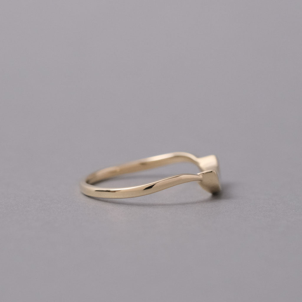 sowi：のぼり月 マザーオブパール リング 3090240-MOP