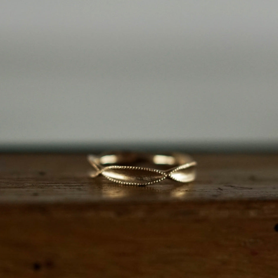 5 Engraved Rings［A023211AR027 K18］リング