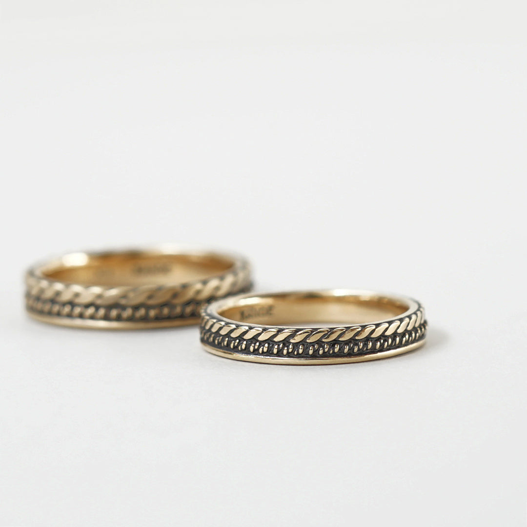 BRIDAL RING［Stack K18YG］結婚指輪