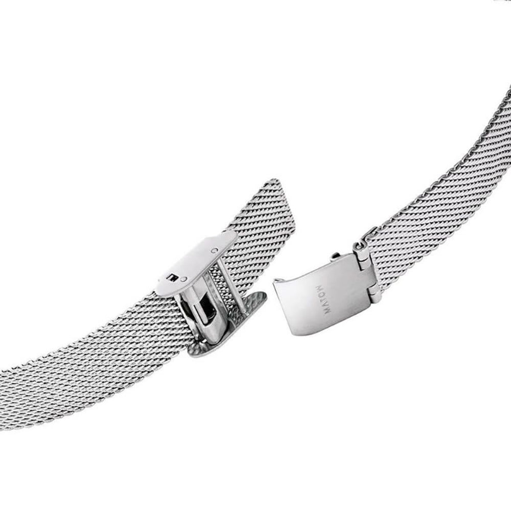 MATOW-Tsuki 朧月 ［MW004001-Silver Mesh］腕時計