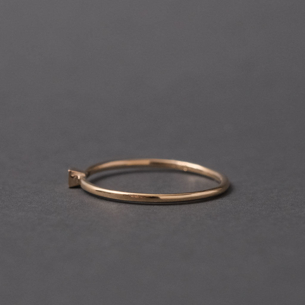 大学生 割引 Toile A301202AR209 Ring Dia Square : d'antan Atelier by アクセサリー