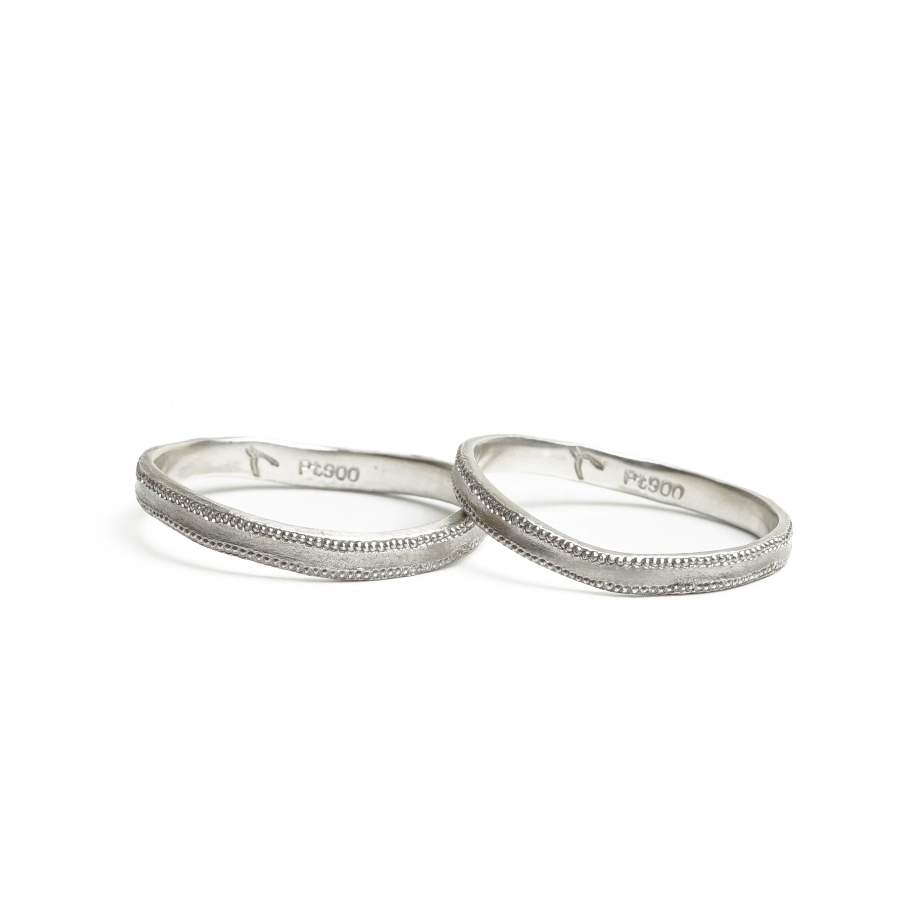 BRIDAL RING［水面 Pt900/Pt900］結婚指輪