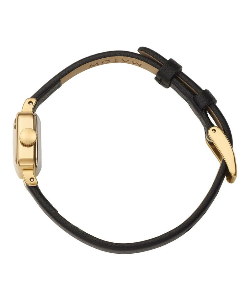 MATOW : Tsuki 淡月 Gold Black Leather