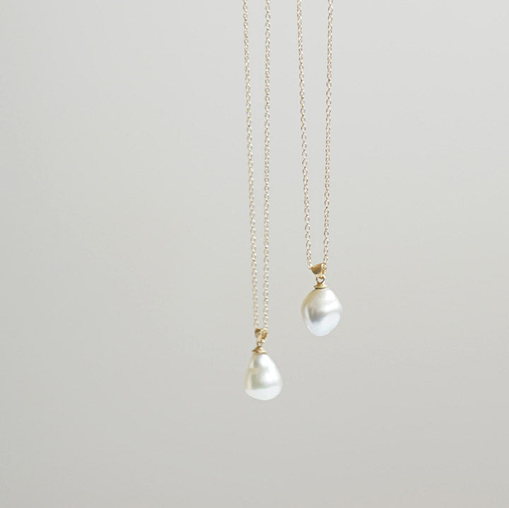 Keshi Pearl Necklace［A021201AN004 K18］ ネックレス