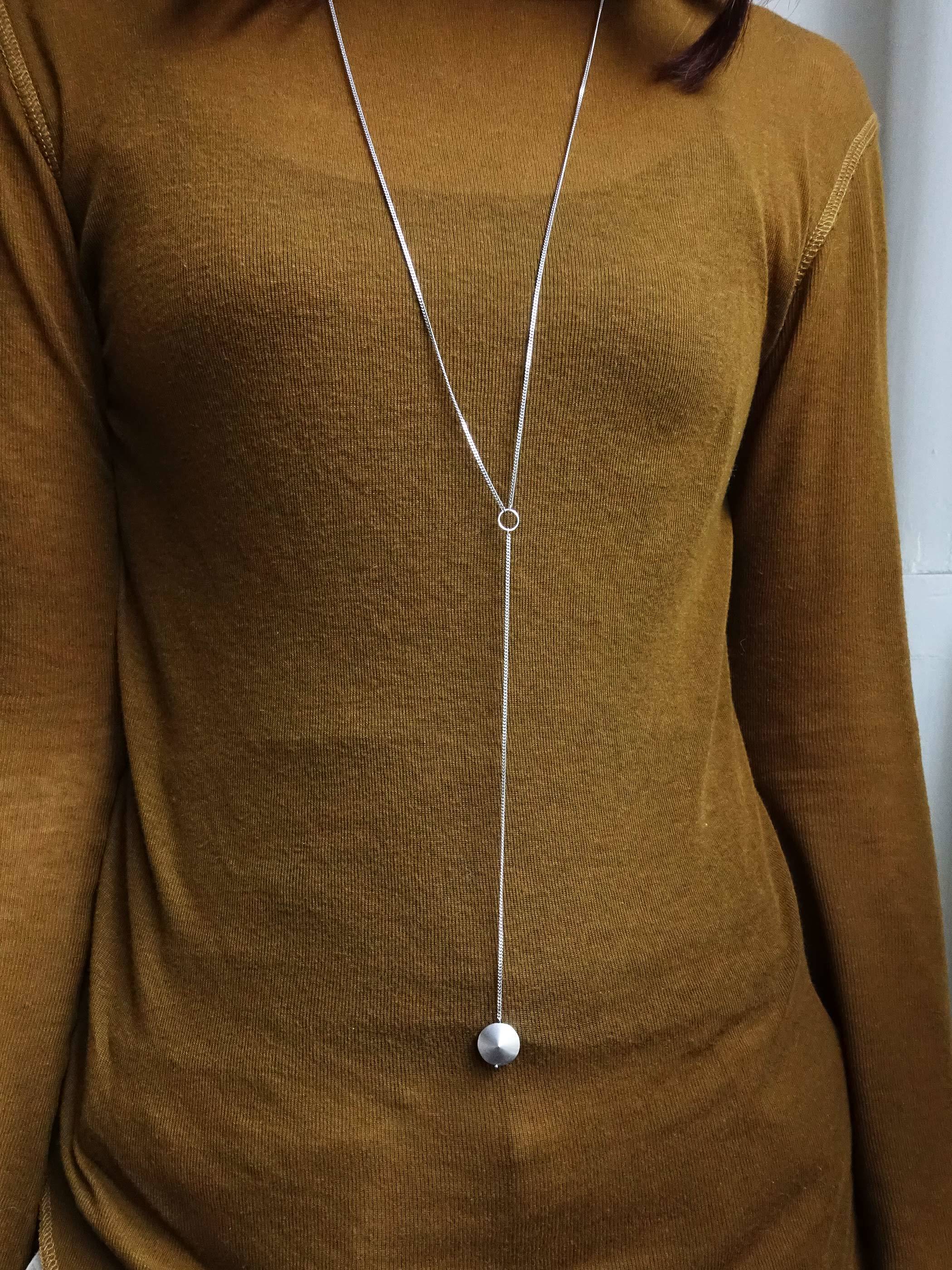 PYRAMID turning necklace［PY3-04 Silver］ネックレス