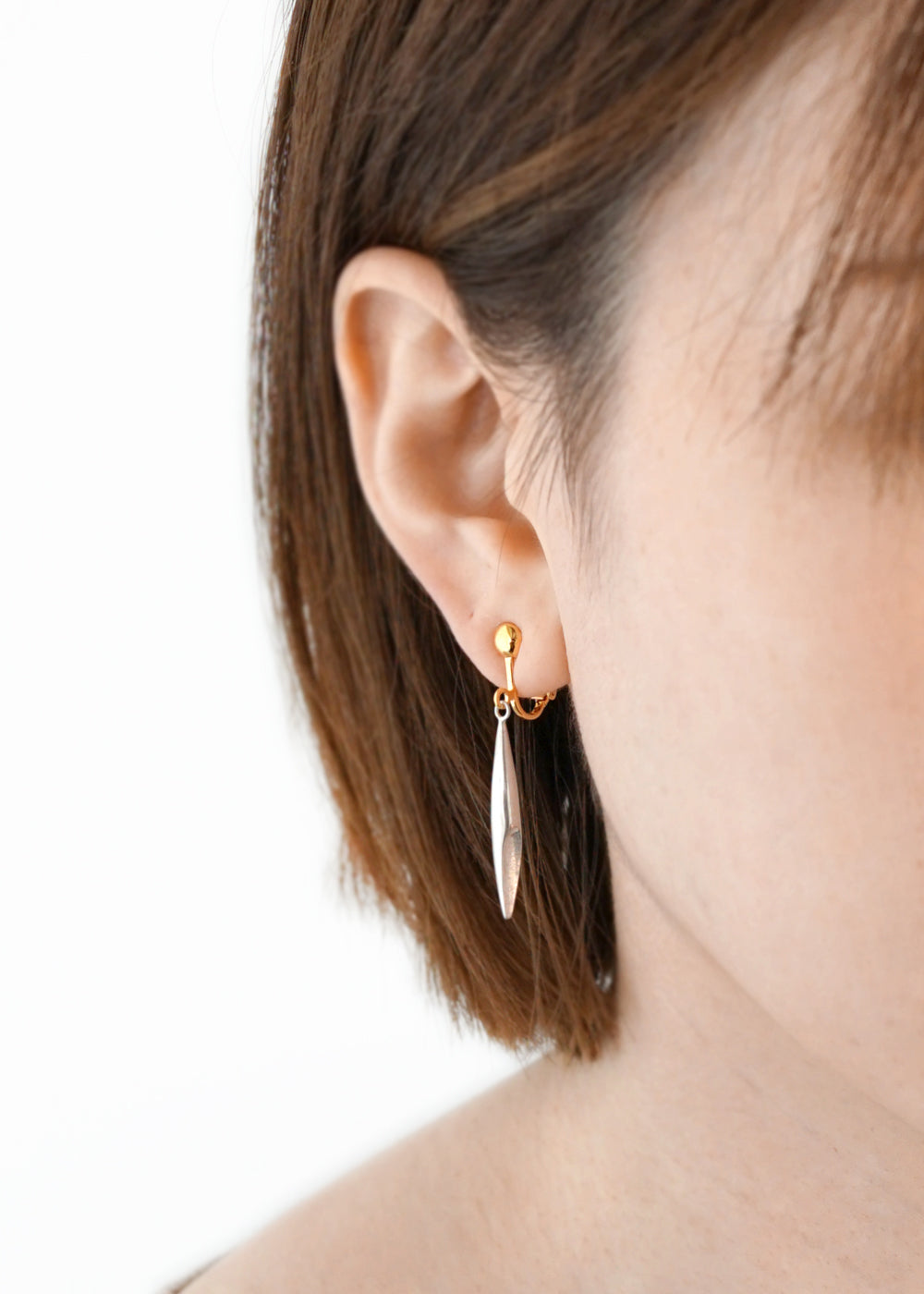 〈RECOLLECTION〉1:3 LONG earring ピアス / イヤリング