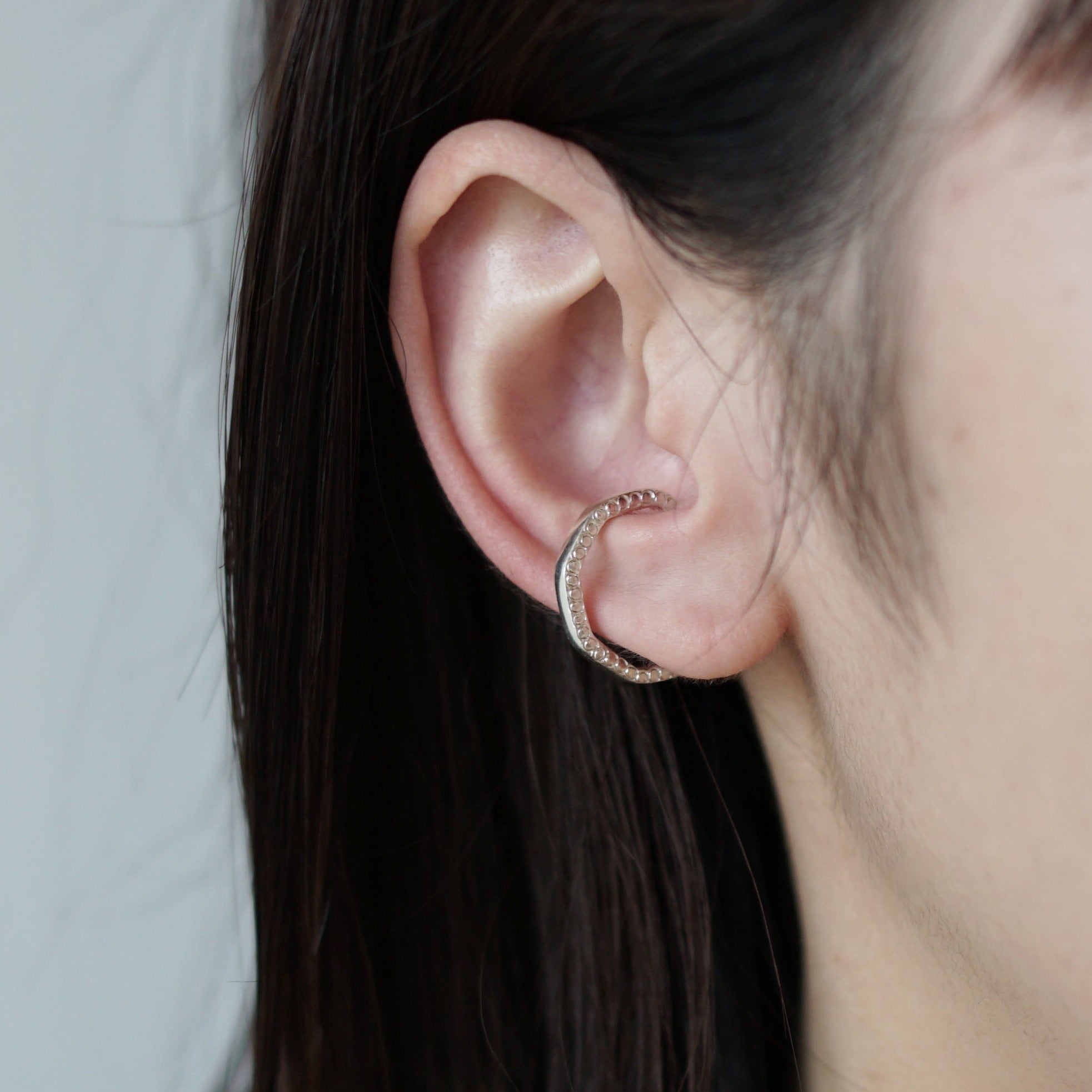 octagon earcuff［AG921006 Sterling silver］イヤーカフ
