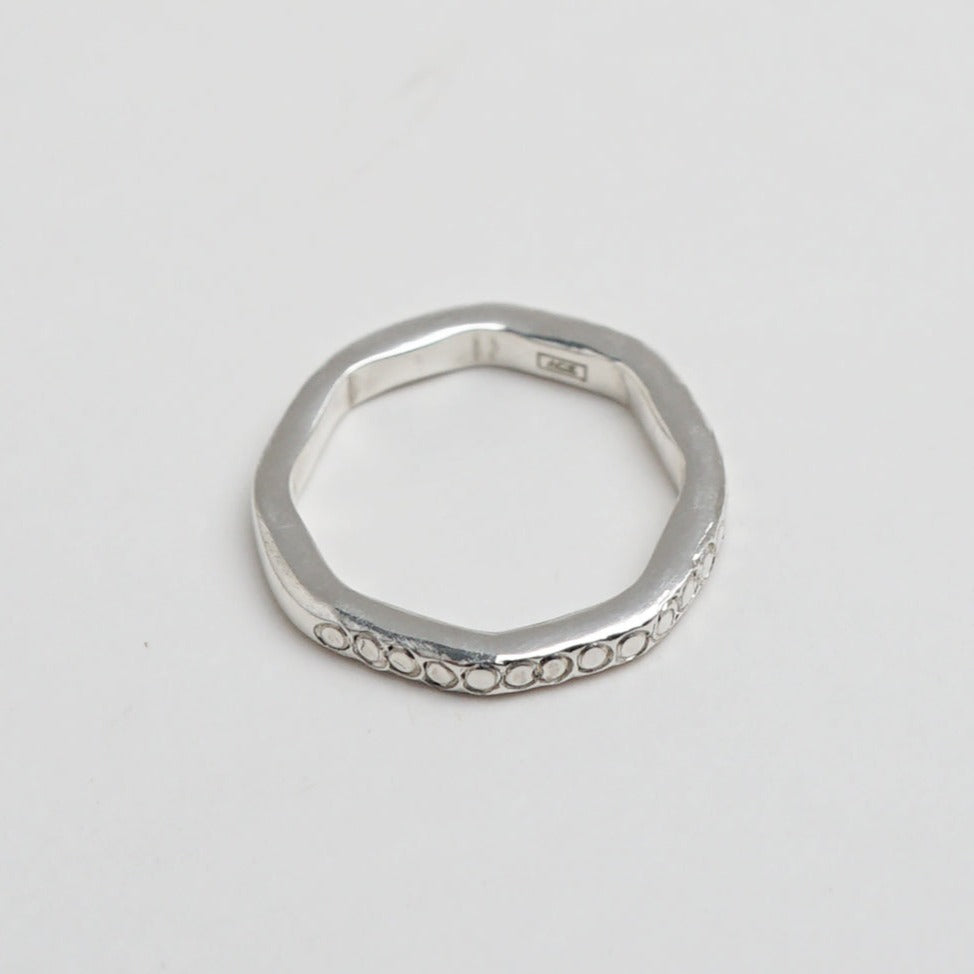 octagon ring［AG921802 Sterling silver］リング