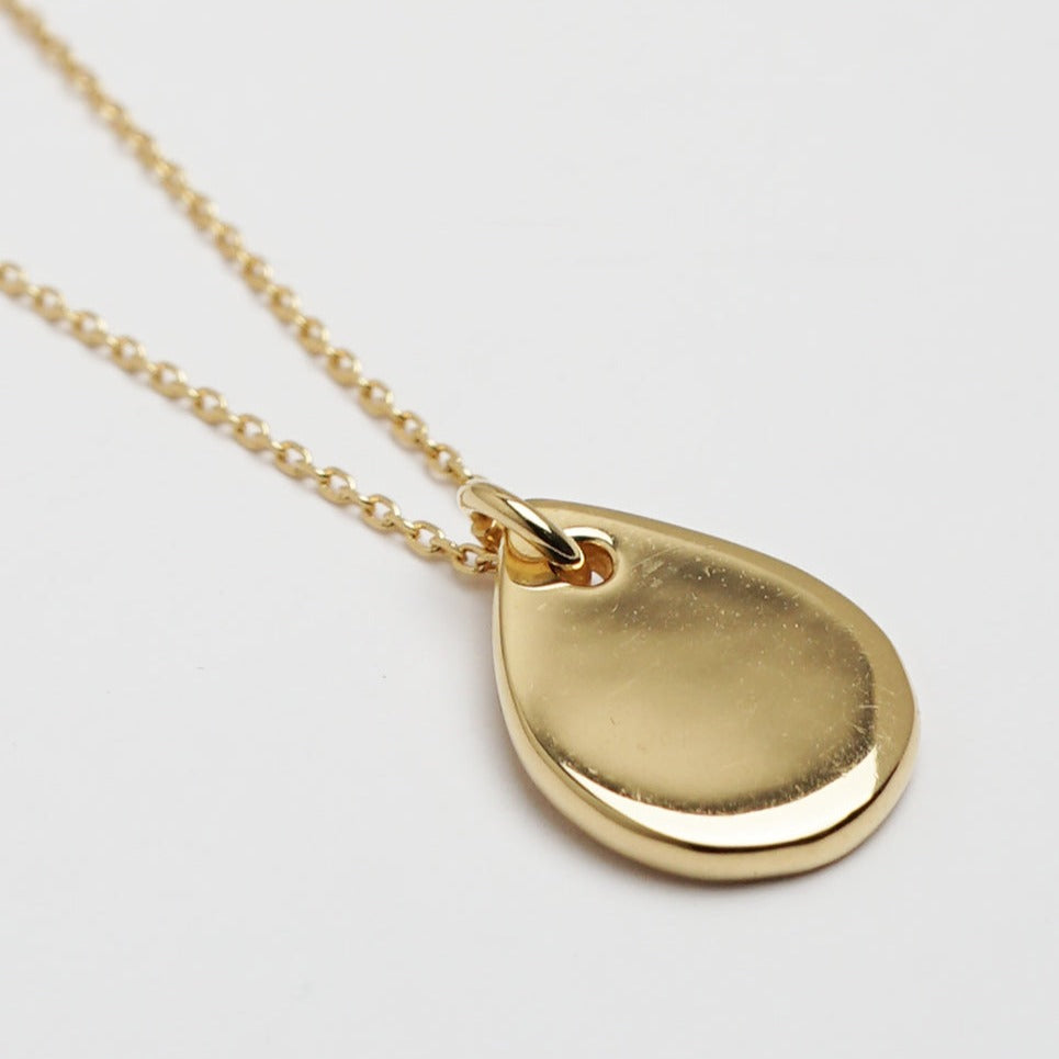 drop necklace 18k gold plated［AG920203 Sterling silver］ネックレス