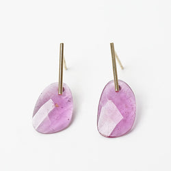 su：スウ［ CANDY EARRING - ルビー ］ピアス