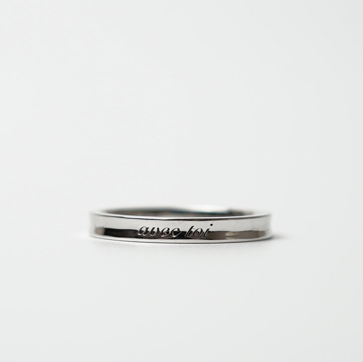posy ring 1［LX01117 K10YG/Silver］ペアリング