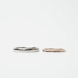 トロア［Message Pair ring］ペアジュエリー