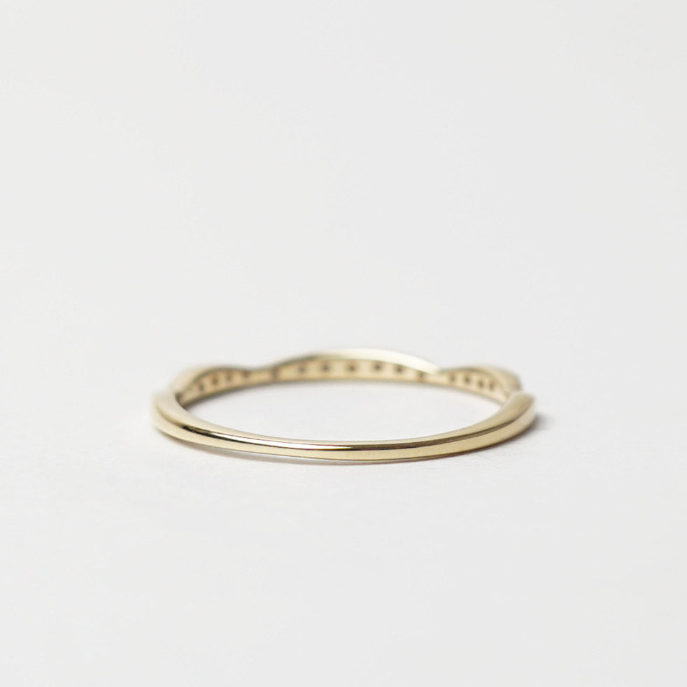 sowi：マイクロセッティング ハーフエタニティリング 302R0028