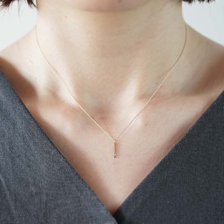 sen necklace［K10-SN03D ］ネックレス