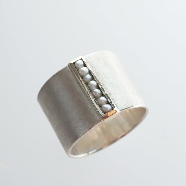 レヴィ オブジェクツ［〈SIDE〉dotted line ring ］リング