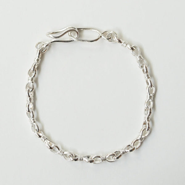 エースバイモリザネ［ wrapped link chain bracelet ］ブレスレット