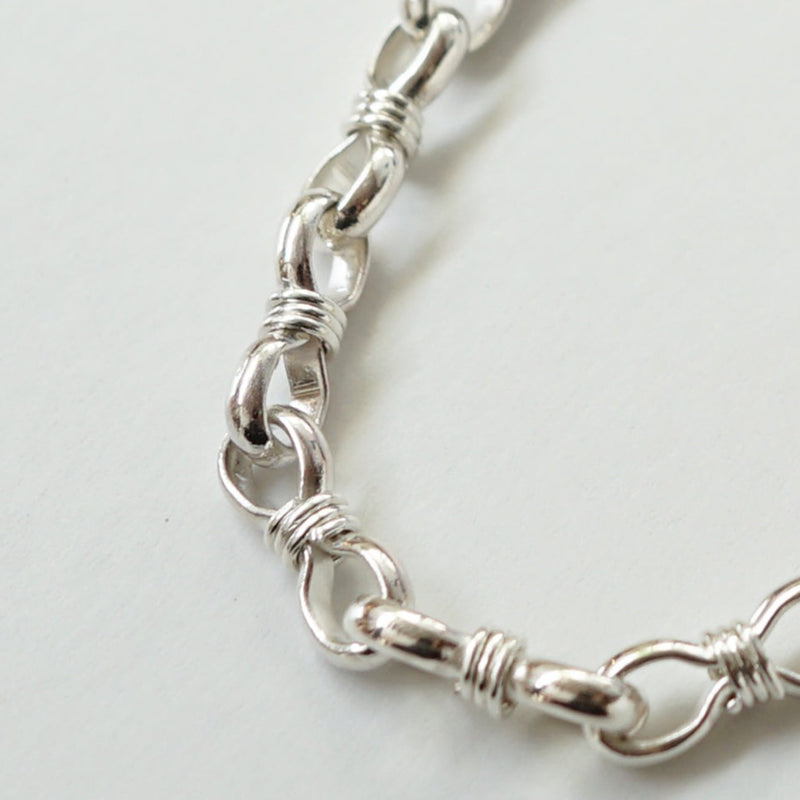エースバイモリザネ［ wrapped link chain bracelet ］ブレスレット